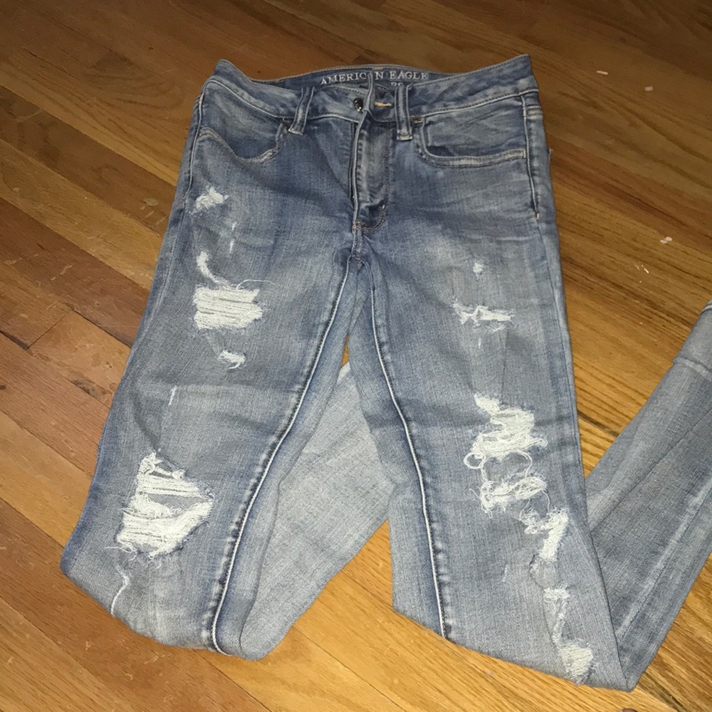 Super stretch skinny jeans